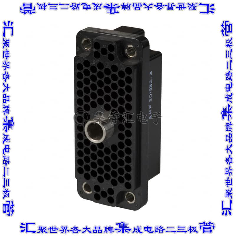 201532-4 接插件连接器CONN RCPT HSG 104POS BLK PNL MNT