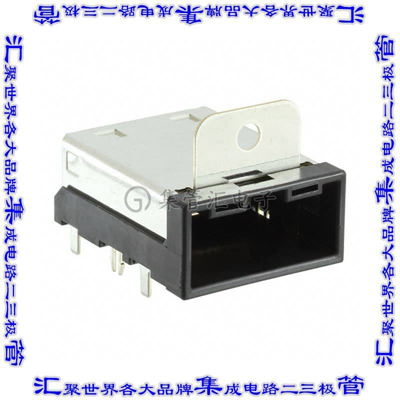 MX50019NQ1 插拔式连接器19POS插座数据插头通孔直角焊接镀金