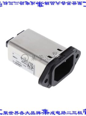 10IHE1 电源接入连接器2POS插座公型片状插脚IEC320-C18面板安装