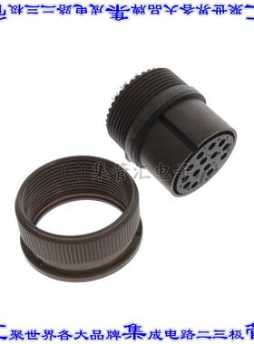 10-069522-19S 圆形连接器14POS插头母插口压接自由悬挂