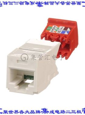 CJ5E88TGIW 接插件连接器THE CATEGORY 5E, RJ45, 8-POSITIO