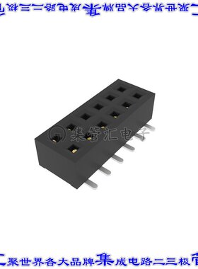10165448-00012C1LF 针座连接器12POS插座2排1.27mm母形插口表贴S