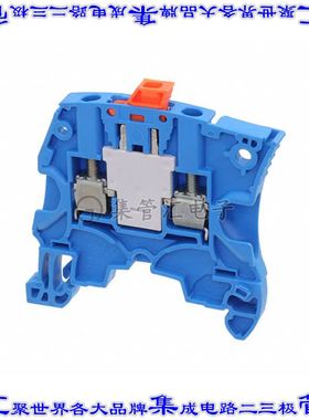 1SNK505321R0000 端子块连接器2POS断连5.2mm蓝色10-24AWG