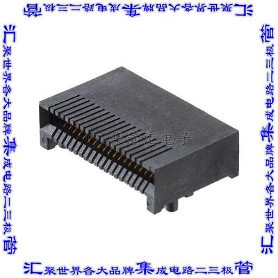 1761987-9 插拔式连接器38POS插座SAS,迷你型表面贴装直角焊接镀