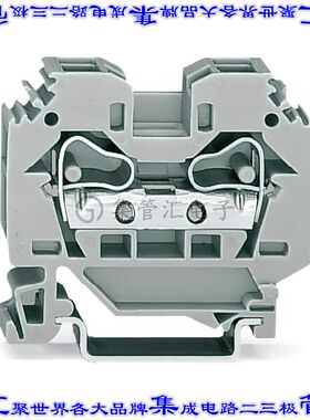 284-101 端子块连接器2POS馈通式10.0mm灰色8-24AWG