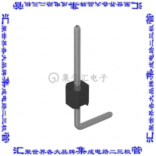 PREC001SBAN-M71RC 针座连接器1POS分离式公形插针通孔直角锡