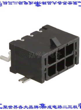 662006231722 针座连接器6POS接头2排3mm公形插针表贴SMD锡