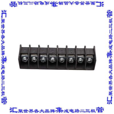 325311-08-0 端子块连接器8电路隔板接线座8.26mm螺钉