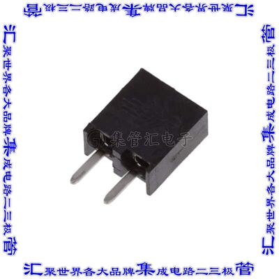 2314868-2 针座连接器2POS插座2mm母形插口通孔直针镀金