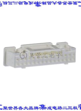PUDP-30V-S 矩形连接器外壳30POS插座2排2mm母形插口天然色自由悬