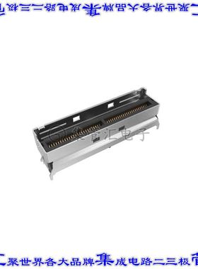 G98V1H312HR 卡边缘连接器100POS母头2排0.6mm黑色镀金