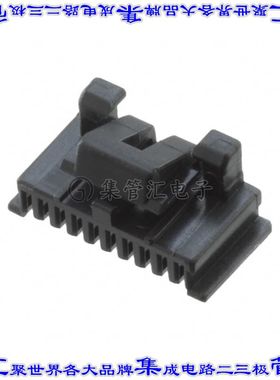 DF50A-10S-1C 矩形连接器外壳10POS插座1mm母形插口黑色自由悬挂