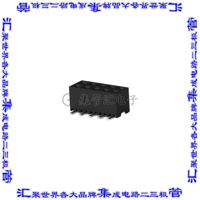 1-2307819-0 针座连接器10POS插座2排2mm母形插口表贴SMD镀金