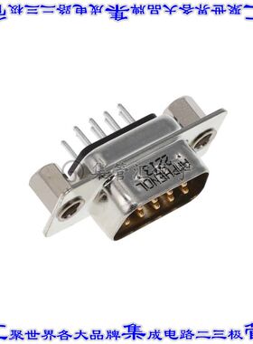 L717SDEG09POL2C309 连接器9POS插头公引脚2排D-Sub通孔