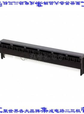 GWE82DHRN-T9410 卡边缘连接器164POS母头2排1mm黑色镀金