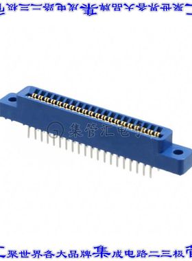 EBC20DRXH 卡边缘连接器40POS母头2排2.54mm蓝色镀金