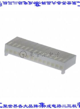 22013147 0022013147矩形连接器外壳14POS插座2.54mm白色自由悬挂