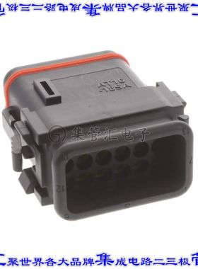 AT16-18SA-SR02 矩形连接器外壳18POS插头3排母形插口黑色自由悬