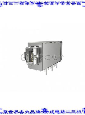 NDMA244100 插拔式连接器10POS插座多用途表面贴装直角通孔焊接镀