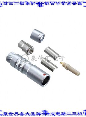 K2CL0C-P02LCC0-2500 圆形连接器2POS插座母插口焊杯镀金自由悬挂