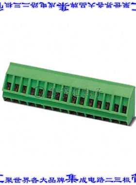 1713024 线对板连接器2POS接线端子5mm通孔35角度带板
