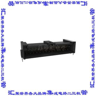 10158557-R302111LF 针座连接器30POS接头2排2.54mm公形插针通孔