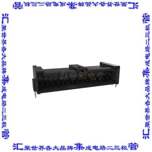 10158557-R302111LF 针座连接器30POS接头2排2.54mm公形插针通孔