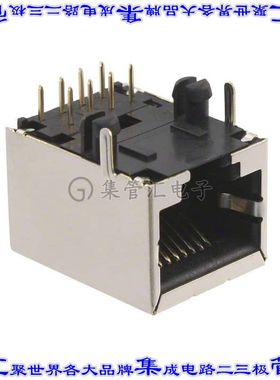 FRJAE-438 接插件连接器CONN MOD JACK 8P8C R/A SHIELDED