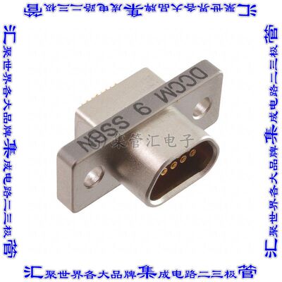 DCCM9SSBN 连接器9POS插座母插口2排D-TYPE型面板安装