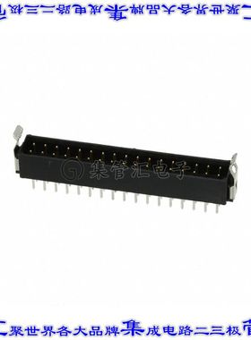 M80-8673422 针座连接器34POS接头2排2mm公形插针通孔直针镀金