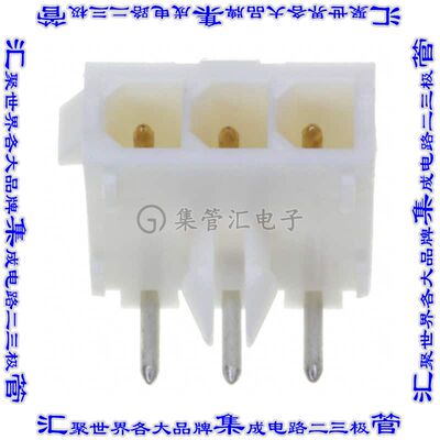 1-770967-1 针座连接器3POS接头4.14mm公形插针通孔直角镀金