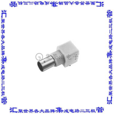 1-5227161-6 同轴连接器BNC插孔母形插口焊接50欧姆面板安装通孔