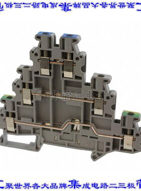 3214291 端子块连接器6POS馈通式5.2mm灰色12-26AWG