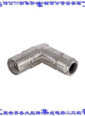 9156000604 09156000604圆形连接器插件壳银色自由悬挂直角底壳连