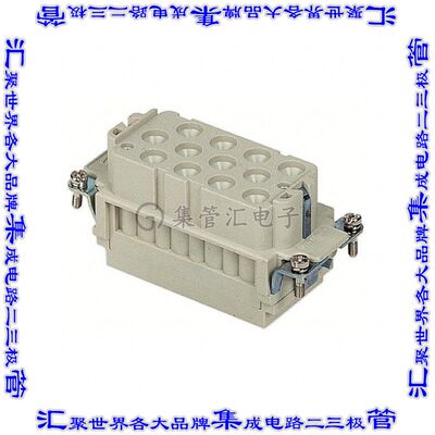 9320123101 09320123101连接器12+2+接地无触头嵌件母头压接
