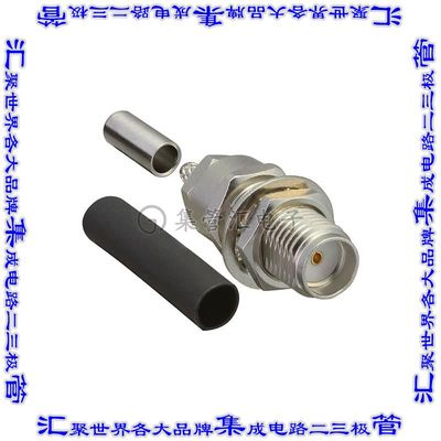 CONSMA005-R178 同轴连接器SMA插座母插槽焊接50欧姆面板安装