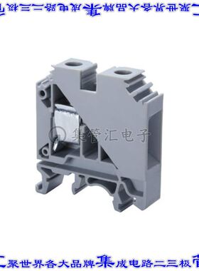 CTS16U 端子块连接器2POS馈通式12.0mm灰色4-22AWG