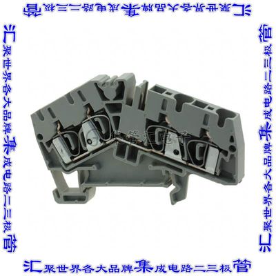 1806980000 端子块连接器4POS馈通式6.1mm米色10-26AWG