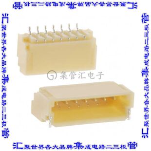 针座连接器7POS接头1mm公形插针表贴SMD锡 SRSS SM07B