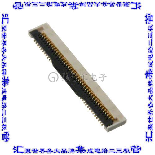 FF0881SA1 连接器81POS FFC/FPC 0.2mm触点底部表面贴装直角