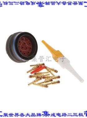 M8372396W2212N 圆形连接器12(电源)插头公引脚压接自由悬挂