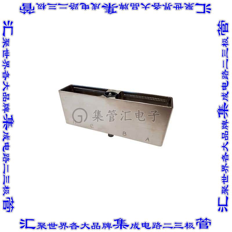 SIM2D80K 接插件连接器PLUG CLICKER NUT 4 MODULES METAL
