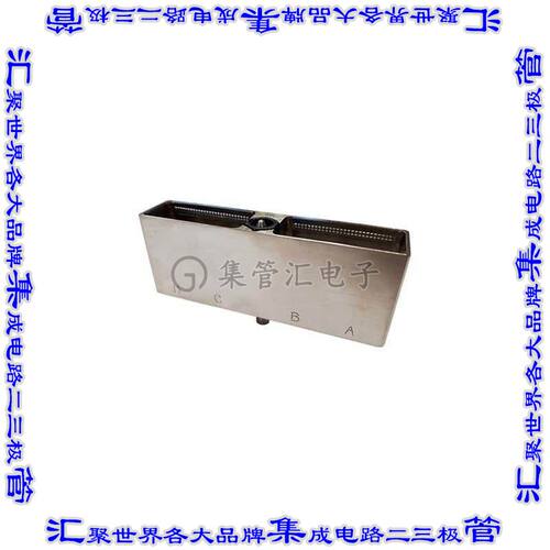 SIM2D80K 接插件连接器PLUG CLICKER NUT 4 MODULES METAL