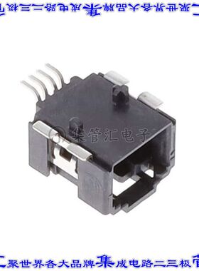 10142344-104KLF 针座连接器4POS接头2排2.54mm公形插针表贴SMD锡