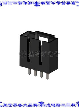 CI3303P1V10 针座连接器3POS接头2.54mm公形插针通孔直针锡