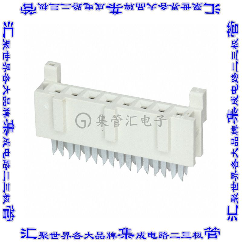 DF1-8S-2.5R24(05) 矩形连接器8POS插口2.5mm母插口棕色IDC锡自由