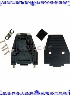 165X11239XE 连接器9POS后壳45度180度无屏蔽黑色