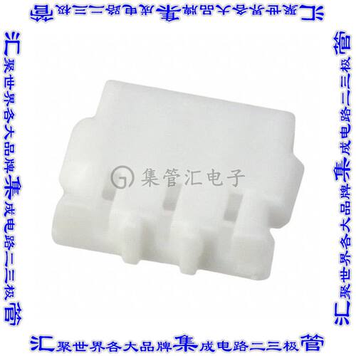 ACHR-03V-S 矩形连接器外壳3POS插座1.2mm母形插口天然色自由悬挂