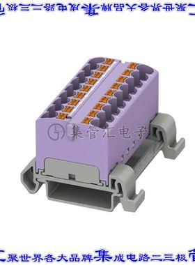 3273718 接线板专用连接器18POS中等55.4mm紫色