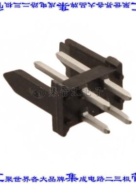 76385-402LF 针座连接器4POS接头2排2.54mm公形插针通孔直针锡